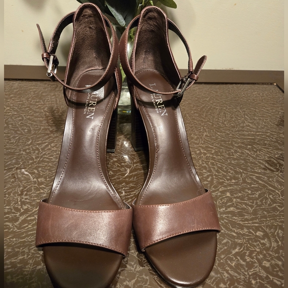 Lauren Ralph Lauren Shoes - Lauren Ralph Lauren Heels sz 9B Chocolate Brown
